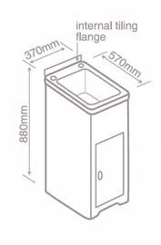 Skinny Mini diagram of dimensions